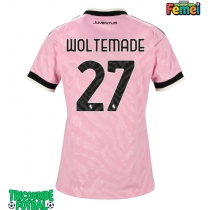 Echipament fotbal Juventus Nick Woltemade #27 Tricou Deplasare 2026-27 pentru femei maneca scurta