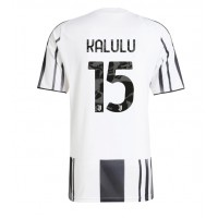 Echipament fotbal Juventus Pierre Kalulu #15 Tricou Acasa 2025-26 maneca scurta