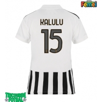 Echipament fotbal Juventus Pierre Kalulu #15 Tricou Acasa 2026-27 pentru femei maneca scurta