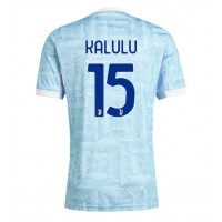 Echipament fotbal Juventus Pierre Kalulu #15 Tricou Deplasare 2025-26 maneca scurta