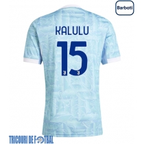 Echipament fotbal Juventus Pierre Kalulu #15 Tricou Deplasare 2025-26 maneca scurta