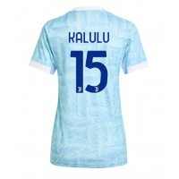 Echipament fotbal Juventus Pierre Kalulu #15 Tricou Deplasare 2025-26 pentru femei maneca scurta