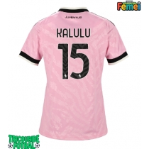 Echipament fotbal Juventus Pierre Kalulu #15 Tricou Deplasare 2026-27 pentru femei maneca scurta