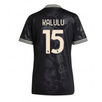 Echipament fotbal Juventus Pierre Kalulu #15 Tricou Treilea 2025-26 pentru femei maneca scurta