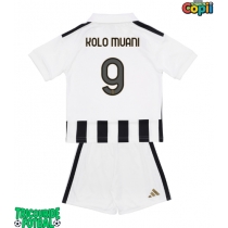Echipament fotbal Juventus Randal Kolo Muani #9 Tricou Acasa 2026-27 pentru copii maneca scurta (+ Pantaloni scurti)
