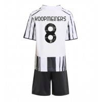 Echipament fotbal Juventus Teun Koopmeiners #8 Tricou Acasa 2025-26 pentru copii maneca scurta (+ Pantaloni scurti)