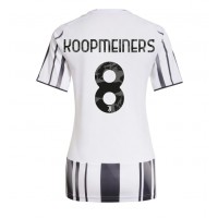 Echipament fotbal Juventus Teun Koopmeiners #8 Tricou Acasa 2025-26 pentru femei maneca scurta