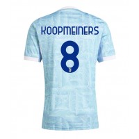 Echipament fotbal Juventus Teun Koopmeiners #8 Tricou Deplasare 2025-26 maneca scurta