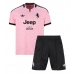Echipament fotbal Juventus Teun Koopmeiners #8 Tricou Deplasare 2026-27 pentru copii maneca scurta (+ Pantaloni scurti)