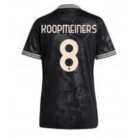 Echipament fotbal Juventus Teun Koopmeiners #8 Tricou Treilea 2025-26 pentru femei maneca scurta