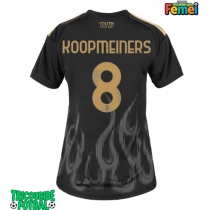 Echipament fotbal Juventus Teun Koopmeiners #8 Tricou Treilea 2026-27 pentru femei maneca scurta