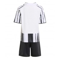 Echipament fotbal Juventus Tricou Acasa 2025-26 pentru copii maneca scurta (+ Pantaloni scurti)