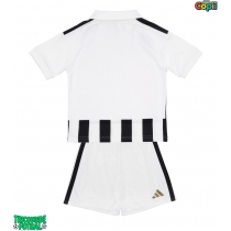 Echipament fotbal Juventus Tricou Acasa 2026-27 pentru copii maneca scurta (+ Pantaloni scurti)