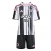 Echipament fotbal Juventus Weston McKennie #22 Tricou Acasa 2025-26 pentru copii maneca scurta (+ Pantaloni scurti)