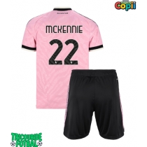 Echipament fotbal Juventus Weston McKennie #22 Tricou Deplasare 2026-27 pentru copii maneca scurta (+ Pantaloni scurti)