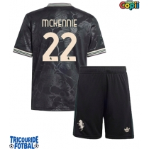 Echipament fotbal Juventus Weston McKennie #22 Tricou Treilea 2025-26 pentru copii maneca scurta (+ Pantaloni scurti)