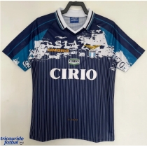 Echipament fotbal Lazio 1996-1997 Tricou Retro Deplasare maneca scurta