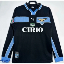 Echipament fotbal Lazio 1998-1999 Tricou Retro Treilea maneca lunga