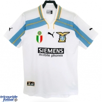 Echipament fotbal Lazio 2000-2001 Centenary Retro Shirt Men maneca scurta