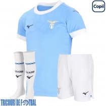 Echipament fotbal Lazio Tricou Acasa 2025-26 pentru copii maneca scurta (+ Pantaloni scurti)