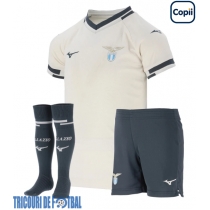 Echipament fotbal Lazio Tricou Deplasare 2025-26 pentru copii maneca scurta (+ Pantaloni scurti)