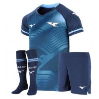 Echipament fotbal Lazio Tricou Treilea 2025-26 pentru copii maneca scurta (+ Pantaloni scurti)