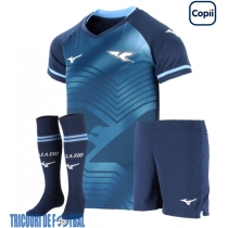 Echipament fotbal Lazio Tricou Treilea 2025-26 pentru copii maneca scurta (+ Pantaloni scurti)