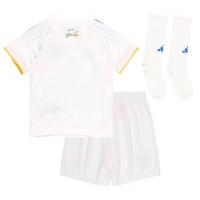 Echipament fotbal Leeds United Tricou Acasa 2025-26 pentru copii maneca scurta (+ Pantaloni scurti)