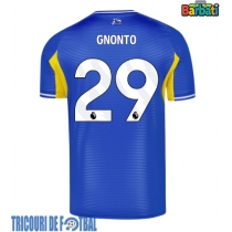 Echipament fotbal Leeds United Wilfried Gnonto #29 Tricou Deplasare 2025-26 maneca scurta