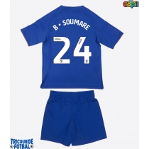 Echipament fotbal Leicester City Boubakary Soumare #24 Tricou Acasa 2025-26 pentru copii maneca scurta (+ Pantaloni scurti)