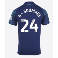 Echipament fotbal Leicester City Boubakary Soumare #24 Tricou Deplasare 2025-26 maneca scurta Echipament fotbal Leicester City Boubakary Soumare #24 Tricou Deplasare 2025-26 maneca scurta