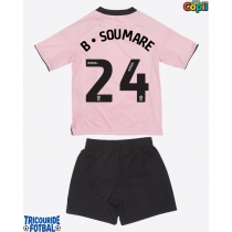 Echipament fotbal Leicester City Boubakary Soumare #24 Tricou Treilea 2025-26 pentru copii maneca scurta (+ Pantaloni scurti)