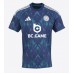 Echipament fotbal Leicester City Issahaku Fatawu #7 Tricou Deplasare 2025-26 maneca scurta Echipament fotbal Leicester City Issahaku Fatawu #7 Tricou Deplasare 2025-26 maneca scurta