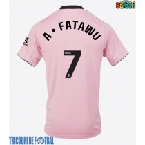 Echipament fotbal Leicester City Issahaku Fatawu #7 Tricou Treilea 2025-26 maneca scurta