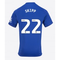 Echipament fotbal Leicester City Oliver Skipp #22 Tricou Acasa 2025-26 maneca scurta Echipament fotbal Leicester City Oliver Skipp #22 Tricou Acasa 2025-26 maneca scurta