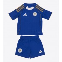 Echipament fotbal Leicester City Oliver Skipp #22 Tricou Acasa 2025-26 pentru copii maneca scurta (+ Pantaloni scurti)