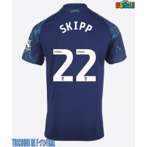 Echipament fotbal Leicester City Oliver Skipp #22 Tricou Deplasare 2025-26 maneca scurta