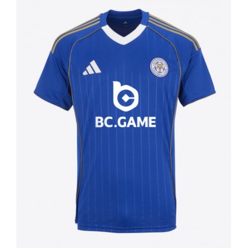 Echipament fotbal Leicester City Tricou Acasa 2025-26 maneca scurta Echipament fotbal Leicester City Tricou Acasa 2025-26 maneca scurta