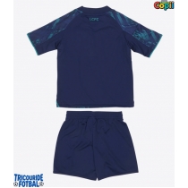 Echipament fotbal Leicester City Tricou Deplasare 2025-26 pentru copii maneca scurta (+ Pantaloni scurti)