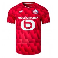 Echipament fotbal Lille OSC Tricou Acasa 2025-26 maneca scurta