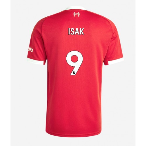 Echipament fotbal Liverpool Alexander Isak #9 Tricou Acasa 2025-26 maneca scurta Echipament fotbal Liverpool Alexander Isak #9 Tricou Acasa 2025-26 maneca scurta