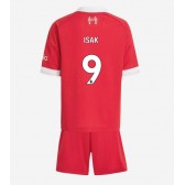 Echipament fotbal Liverpool Alexander Isak #9 Tricou Acasa 2025-26 pentru copii maneca scurta (+ Pantaloni scurti)