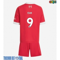 Echipament fotbal Liverpool Alexander Isak #9 Tricou Acasa 2025-26 pentru copii maneca scurta (+ Pantaloni scurti)