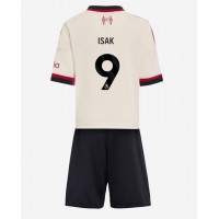 Echipament fotbal Liverpool Alexander Isak #9 Tricou Deplasare 2025-26 pentru copii maneca scurta (+ Pantaloni scurti)