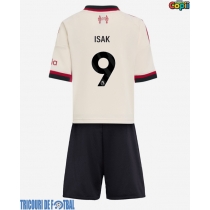 Echipament fotbal Liverpool Alexander Isak #9 Tricou Deplasare 2025-26 pentru copii maneca scurta (+ Pantaloni scurti)