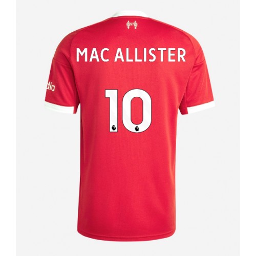 Echipament fotbal Liverpool Alexis Mac Allister #10 Tricou Acasa 2025-26 maneca scurta Echipament fotbal Liverpool Alexis Mac Allister #10 Tricou Acasa 2025-26 maneca scurta