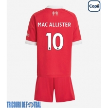 Echipament fotbal Liverpool Alexis Mac Allister #10 Tricou Acasa 2025-26 pentru copii maneca scurta (+ Pantaloni scurti)