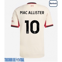 Echipament fotbal Liverpool Alexis Mac Allister #10 Tricou Deplasare 2025-26 maneca scurta