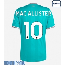 Echipament fotbal Liverpool Alexis Mac Allister #10 Tricou Treilea 2025-26 maneca scurta