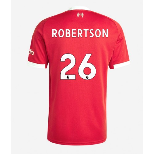 Echipament fotbal Liverpool Andrew Robertson #26 Tricou Acasa 2025-26 maneca scurta Echipament fotbal Liverpool Andrew Robertson #26 Tricou Acasa 2025-26 maneca scurta